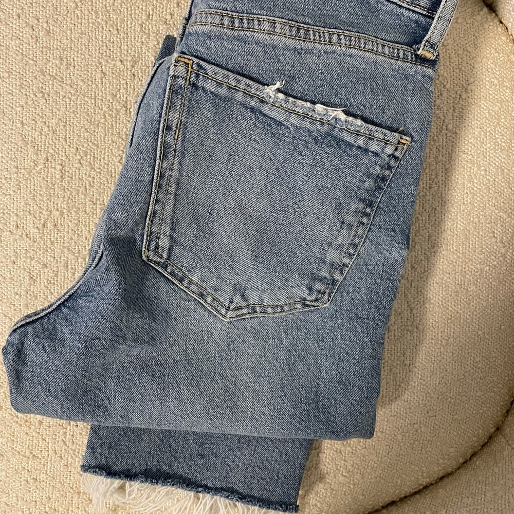 Zara straight leg denim